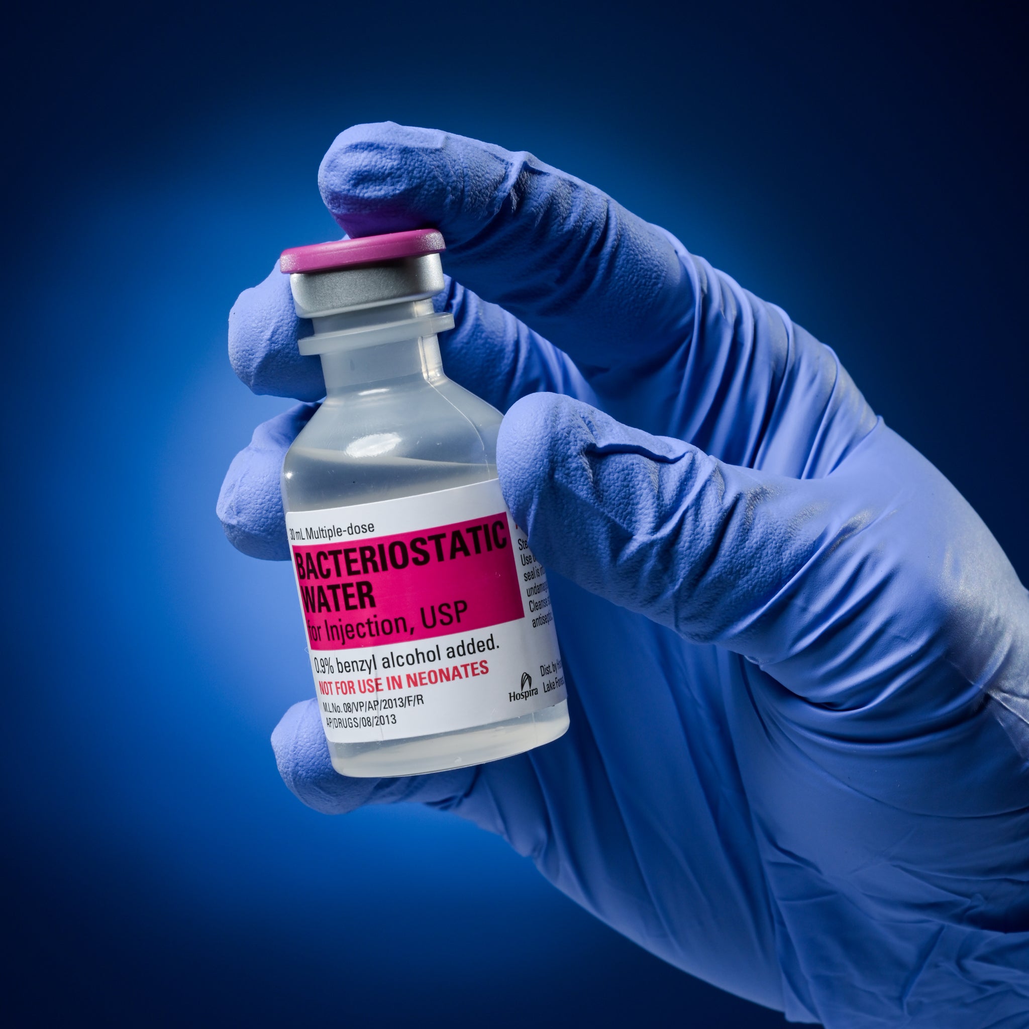 Hospira Bacteriostatic Water 30mL vial